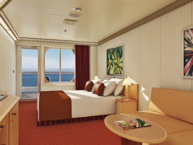 Aft-View Extended Balcony